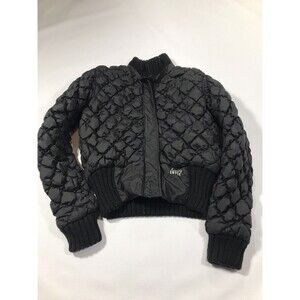 Lady Enyce Vintage 90's  Women's Red Puffer Winter Jacket Hip Hop Y2K Size small